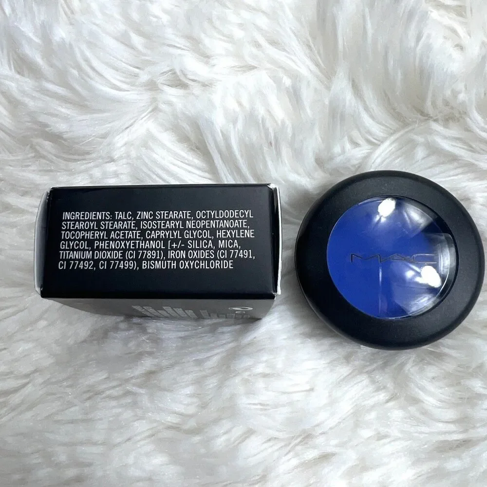 MAC Atlantic Blue Matte Eye Shadow Single Cobalt Blue 0.05oz 1.5g NIB